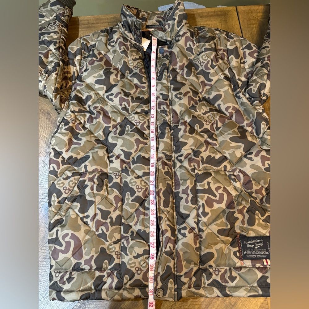 Standard & Grind Camouflage Quilted Jacket Y2K Size Large NWT! - Picture 12 of 16
